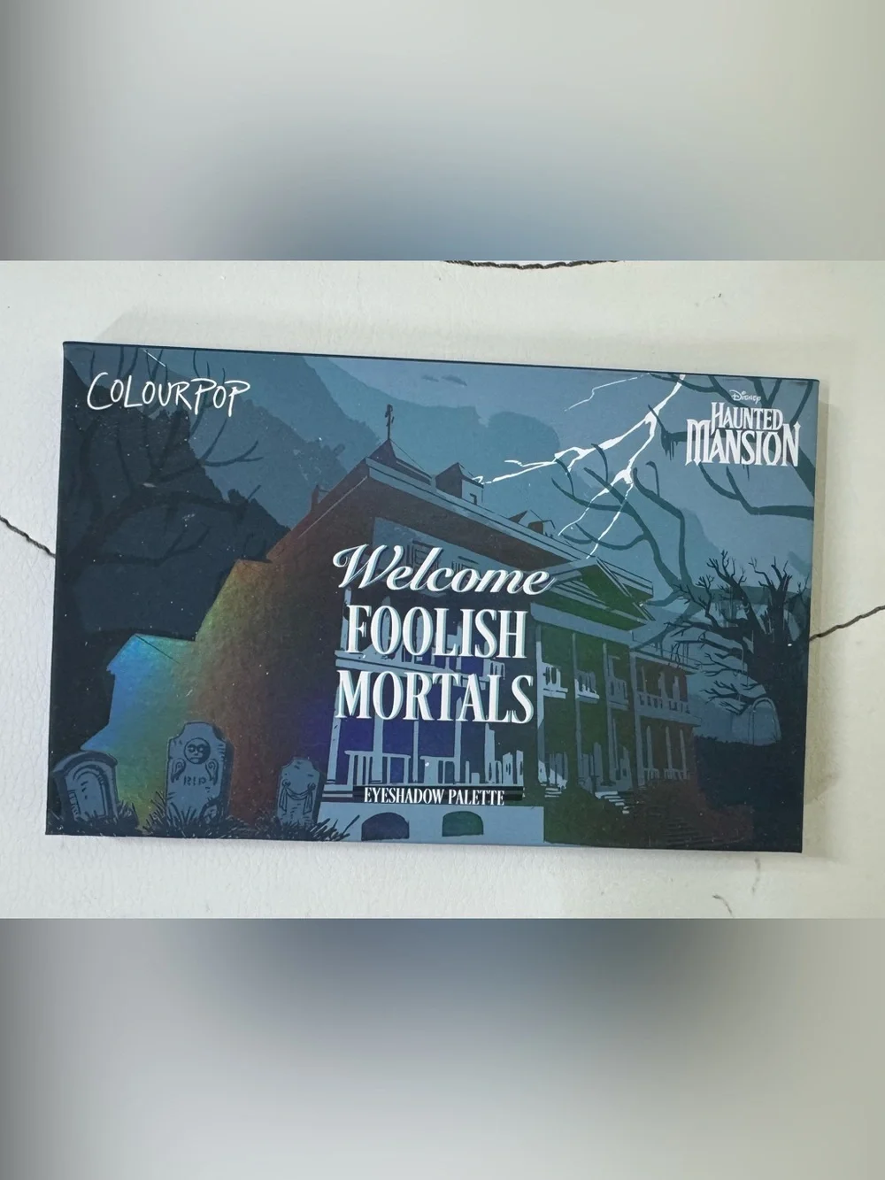 ColourPop Welcome Foolish Mortals Palette Haunted Mansion